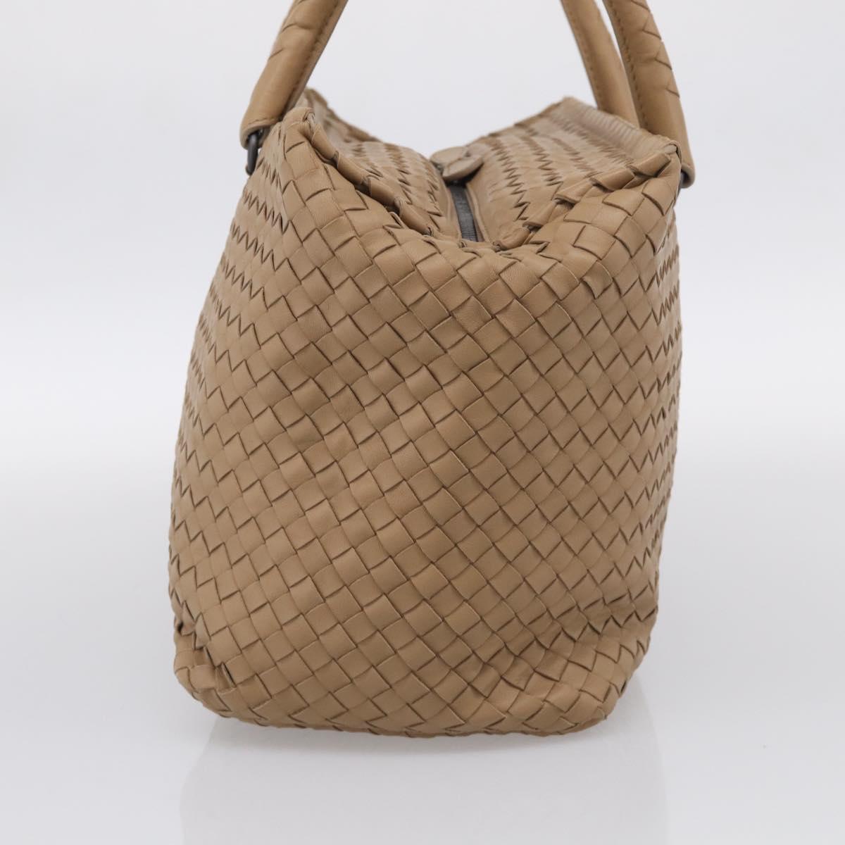 Bottega Veneta INTRECCIATO Tote Bag Leather Brown Auth ka6914V