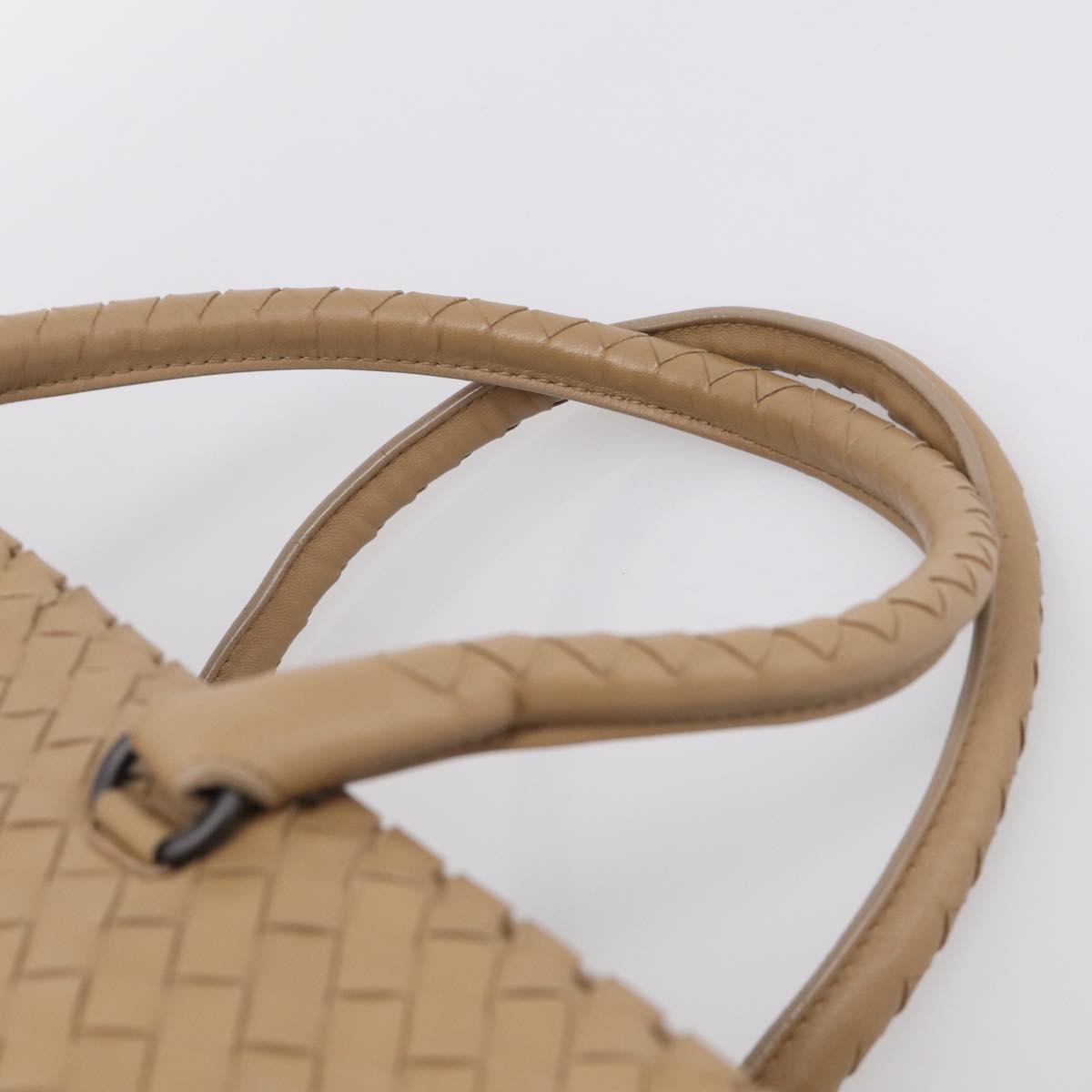 Bottega Veneta INTRECCIATO Tote Bag Leather Brown Auth ka6914V