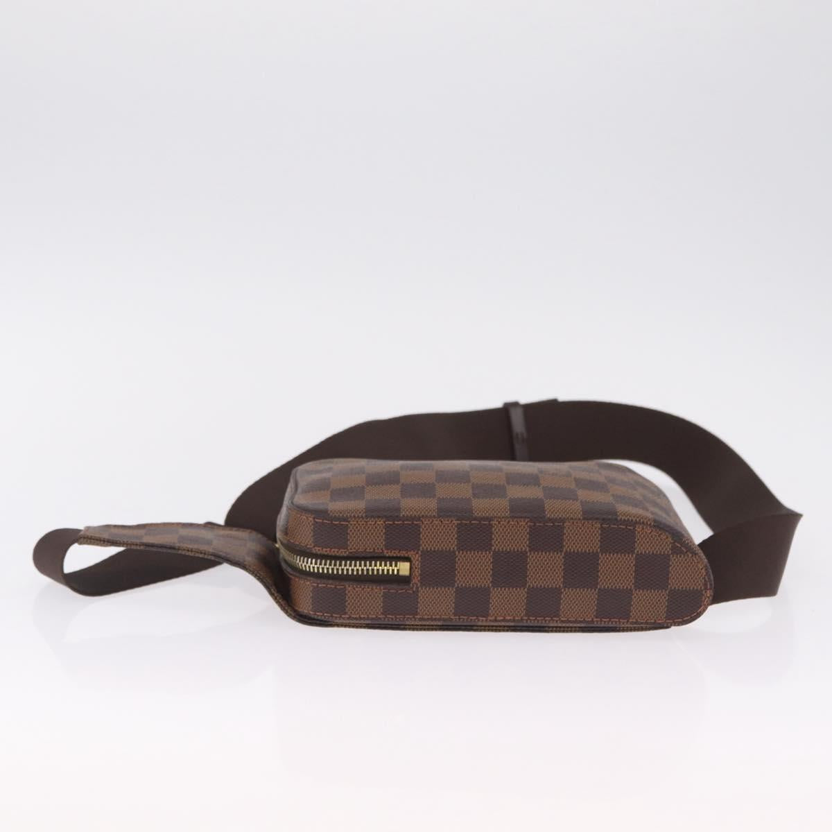 LOUIS VUITTON Damier Ebene Geronimos Shoulder Bag N51994 LV Auth ka6926V
