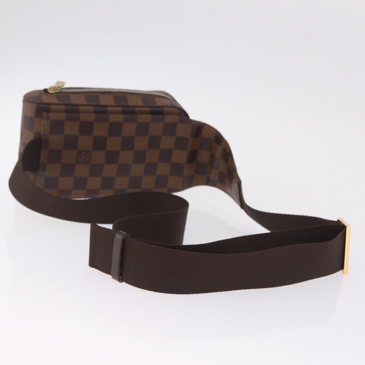 LOUIS VUITTON Damier Ebene Geronimos Shoulder Bag N51994 LV Auth ka6926V