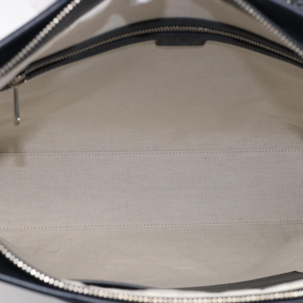 GUCCI GG Supreme GG Marmont Ophidia Bag PVC 2way Navy 763316 Auth ka6929SAV