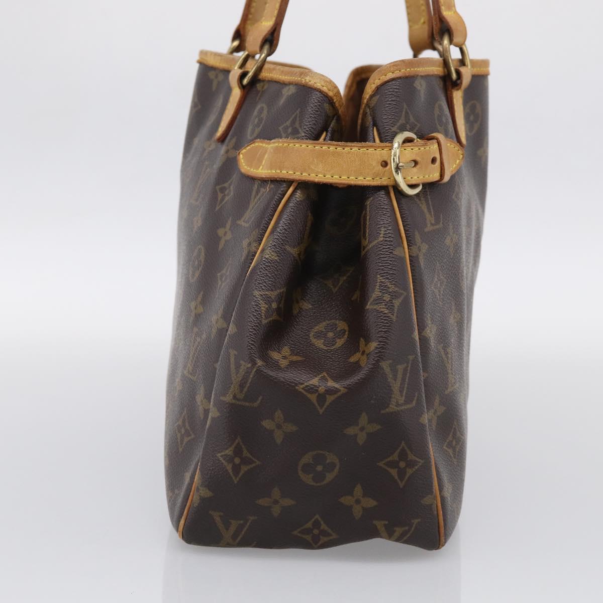LOUIS VUITTON Monogram Batignolles Horizontal Tote Bag M51154 LV Auth ka6931