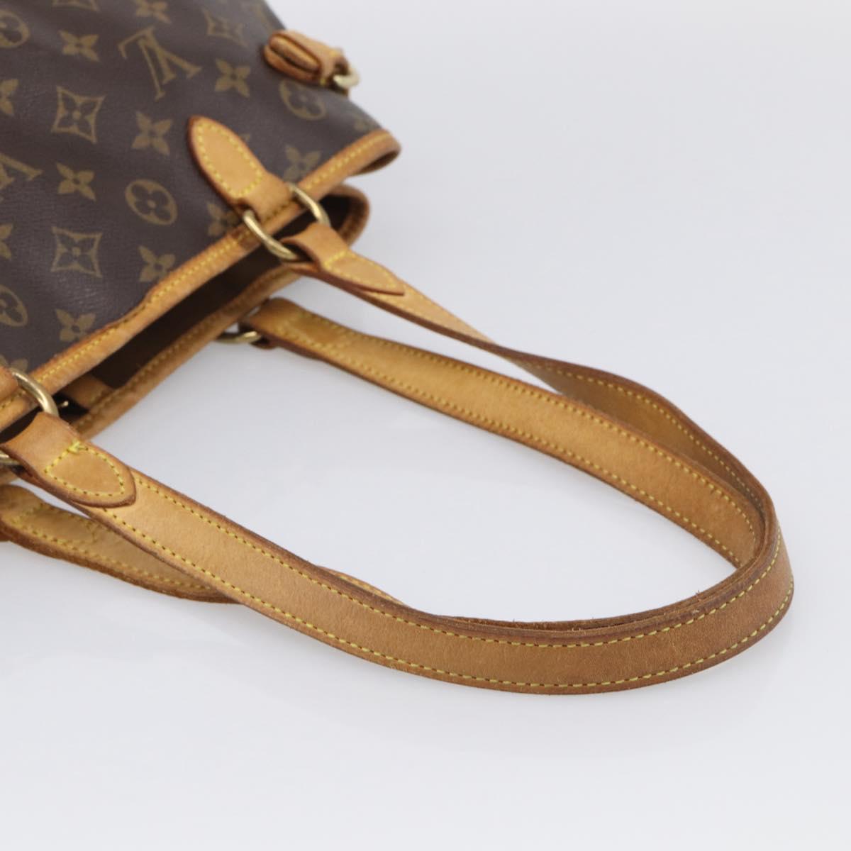 LOUIS VUITTON Monogram Batignolles Horizontal Tote Bag M51154 LV Auth ka6931
