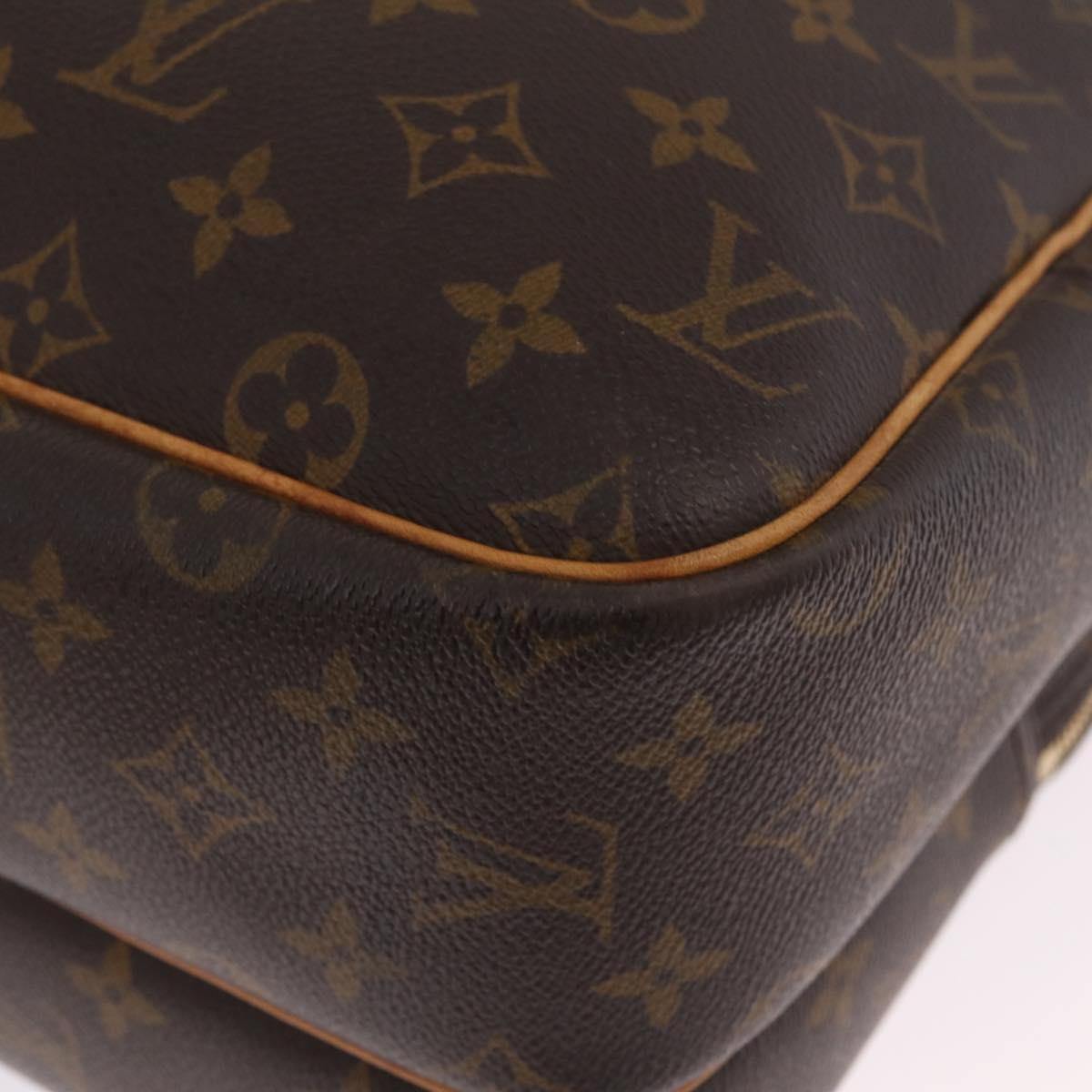 LOUIS VUITTON Monogram Reporter GM Shoulder Bag M45252 LV Auth ka6933