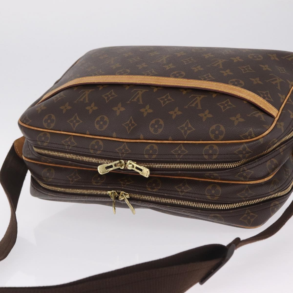 LOUIS VUITTON Monogram Reporter GM Shoulder Bag M45252 LV Auth ka6933
