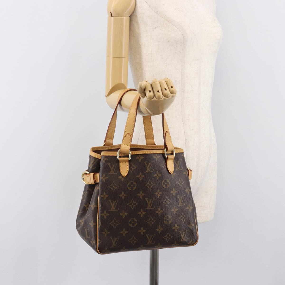 LOUIS VUITTON Monogram Batignolles Tote Bag M51156 LV Auth ka6941V