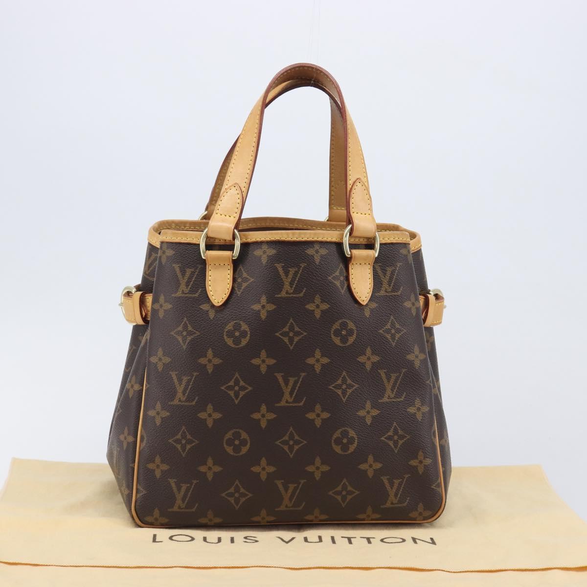 LOUIS VUITTON Monogram Batignolles Tote Bag M51156 LV Auth ka6941V