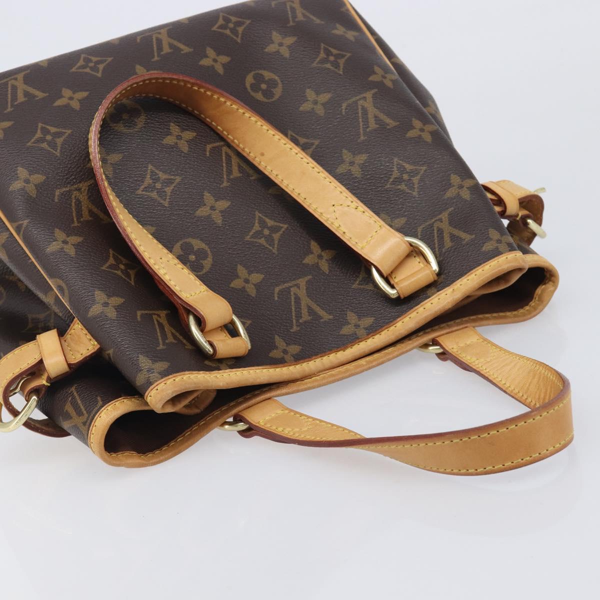 LOUIS VUITTON Monogram Batignolles Tote Bag M51156 LV Auth ka6941V