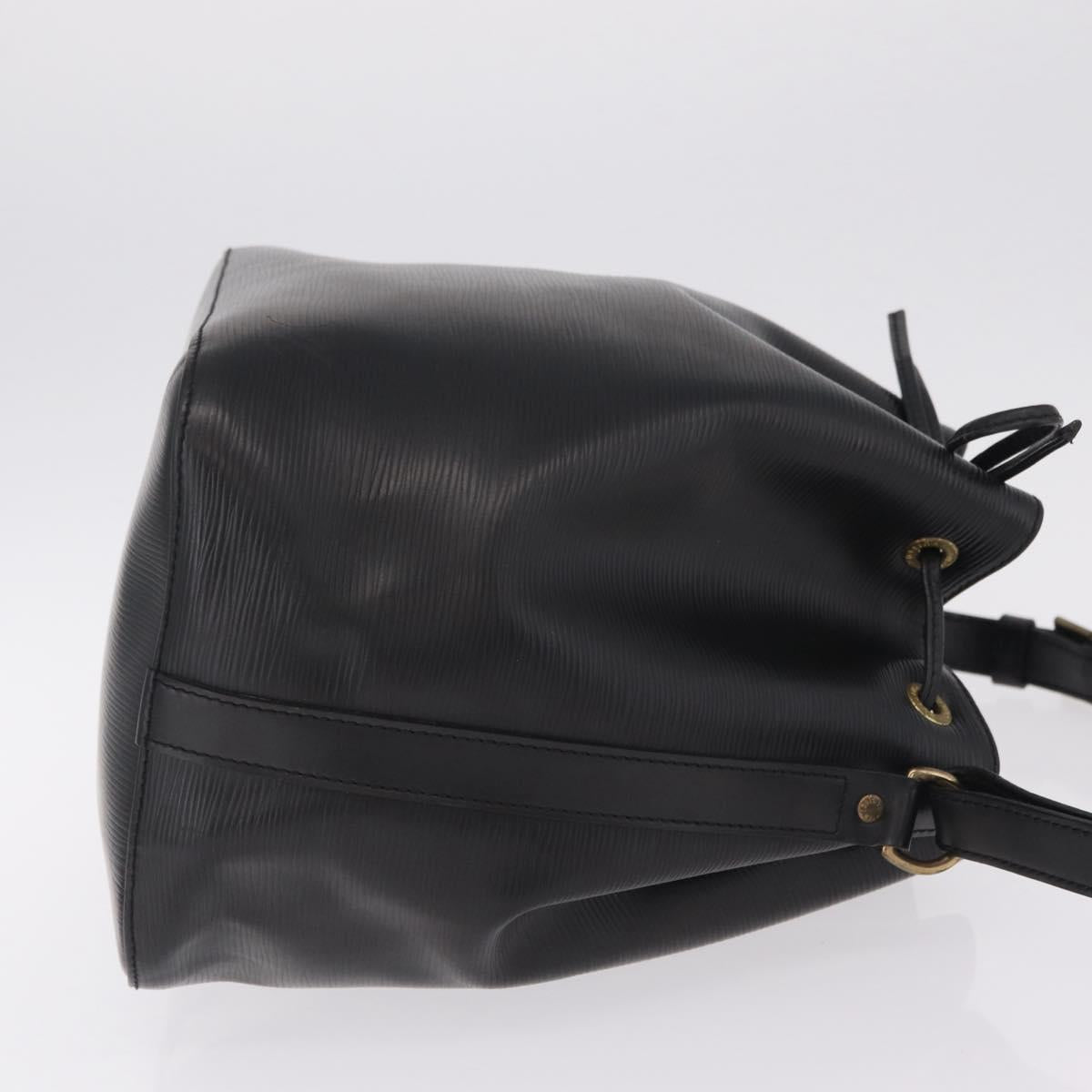 LOUIS VUITTON Epi Petit Noe Shoulder Bag Black M44102 LV Auth ka6944V