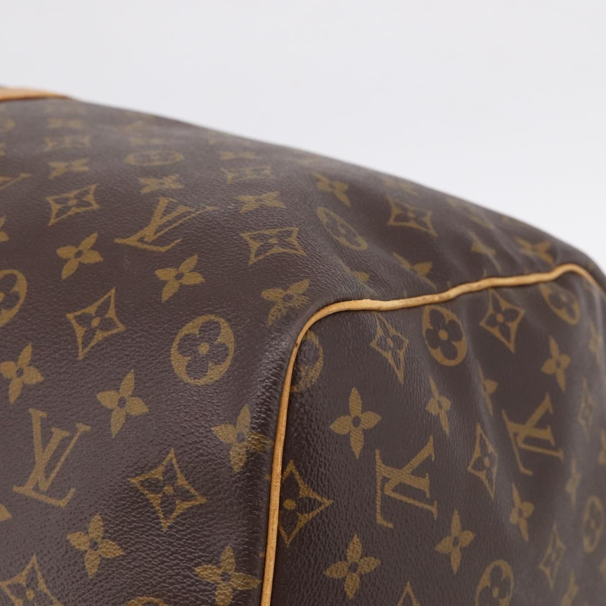LOUIS VUITTON Monogram Keepall 60 Boston Bag M41422 LV Auth ka6949