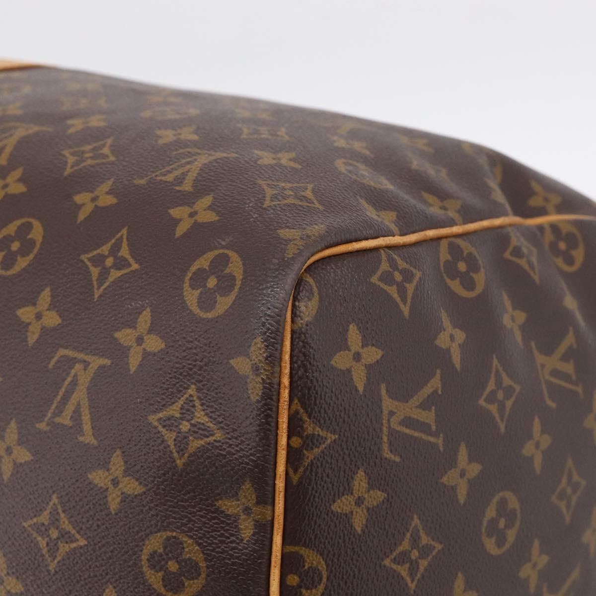 LOUIS VUITTON Monogram Keepall 60 Boston Bag M41422 LV Auth ka6949