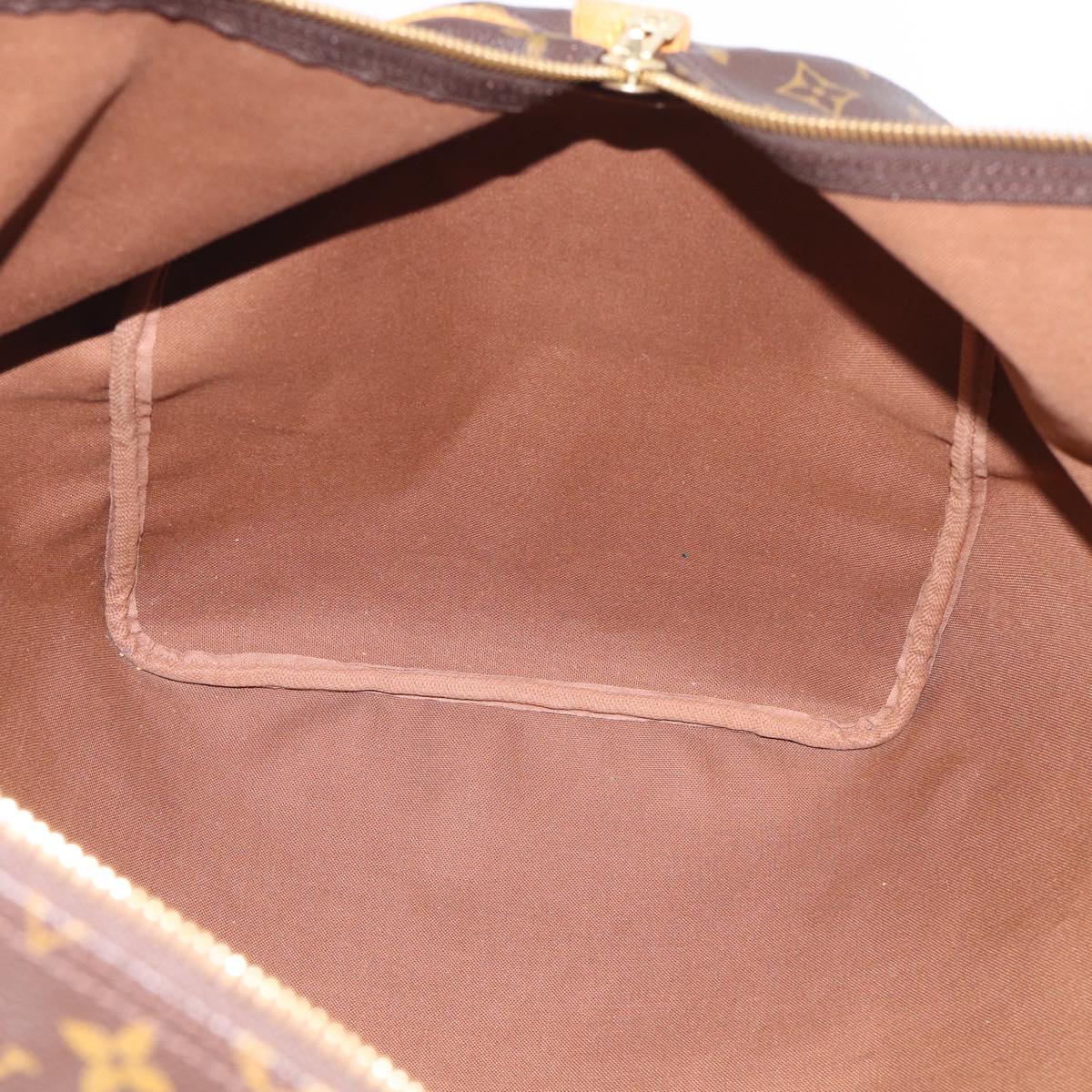 LOUIS VUITTON Monogram Keepall 60 Boston Bag M41422 LV Auth ka6949