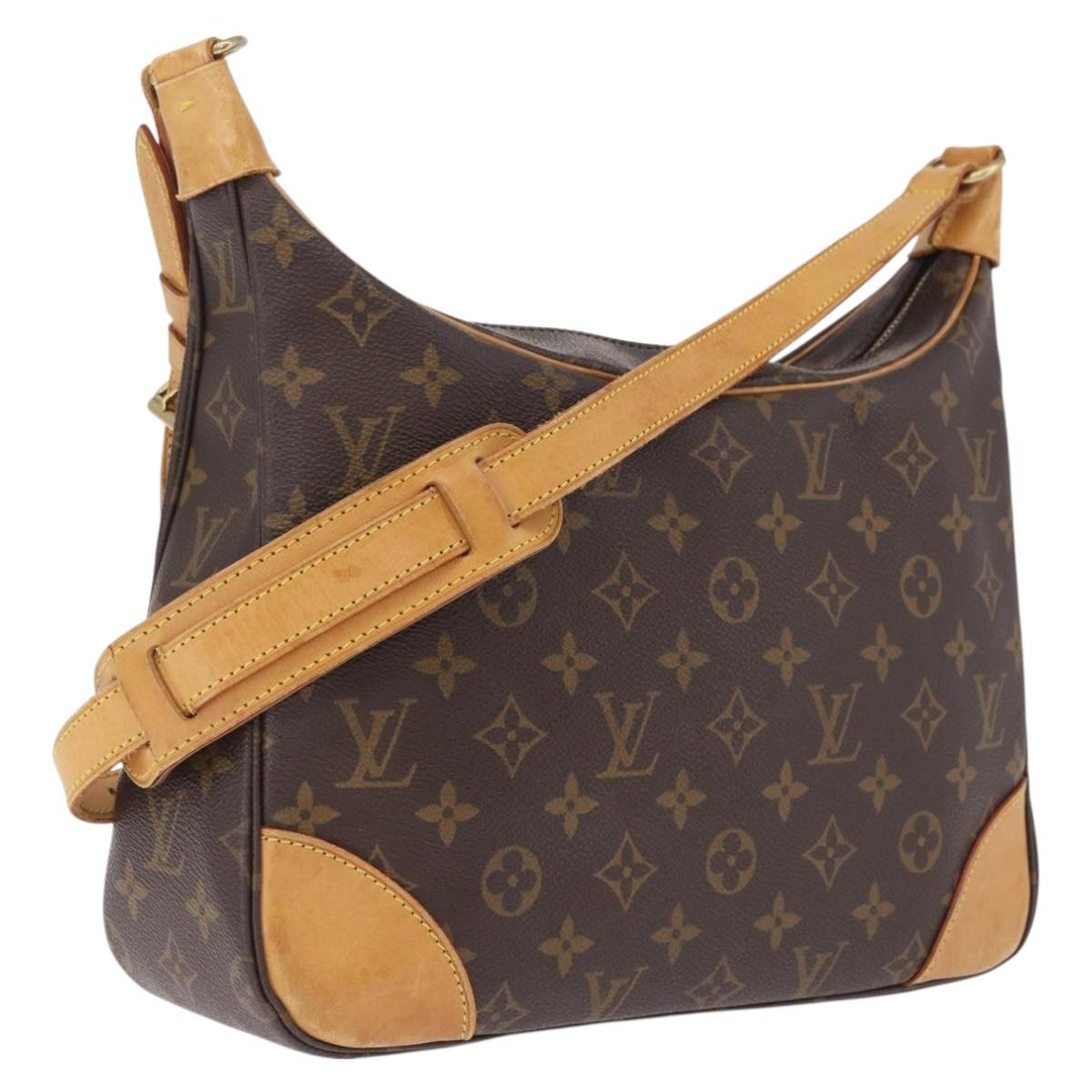 LOUIS VUITTON Monogram Boulogne 30 Shoulder Bag M51265 LV Auth ka6957