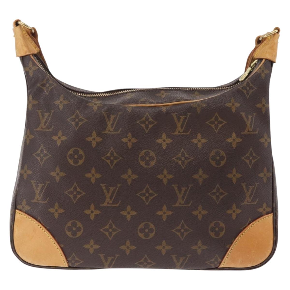 LOUIS VUITTON Monogram Boulogne 30 Shoulder Bag M51265 LV Auth ka6957