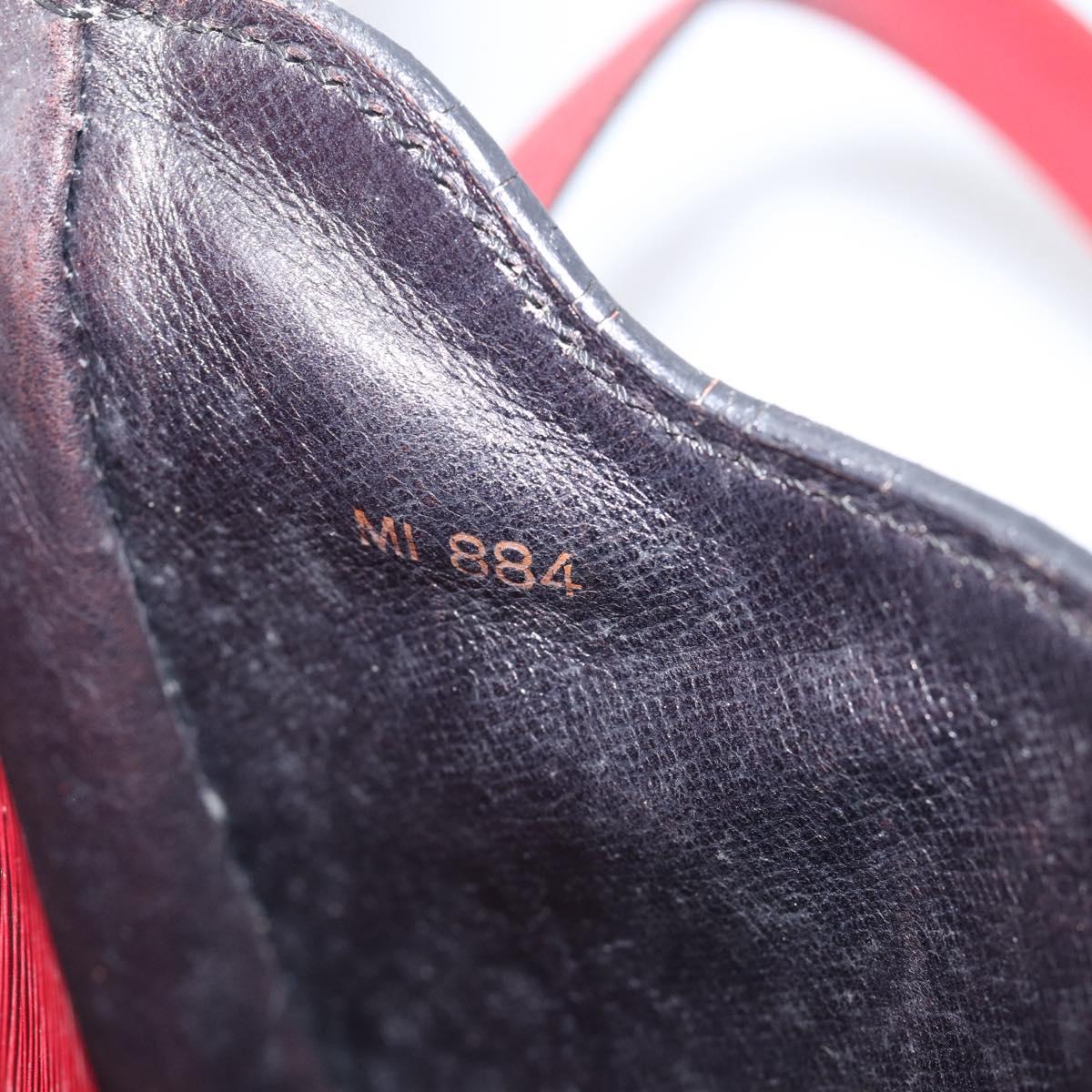 LOUIS VUITTON Epi Cartouchiere MM Shoulder Bag Red M52247 LV Auth ka6960
