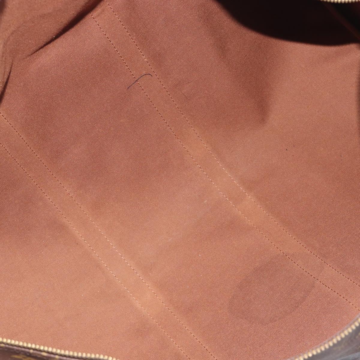 LOUIS VUITTON Monogram Keepall 55 Boston Bag M41424 LV Auth ka6971