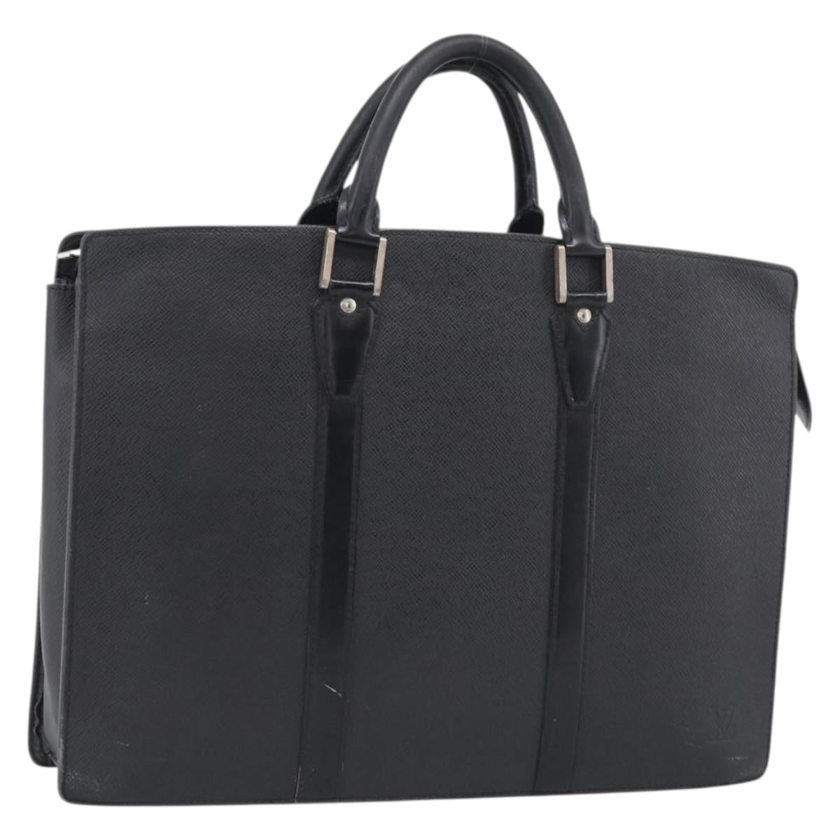 LOUIS VUITTON Taiga Porte Documents Rozan Bag Epicea M30054 LV Auth ka6973