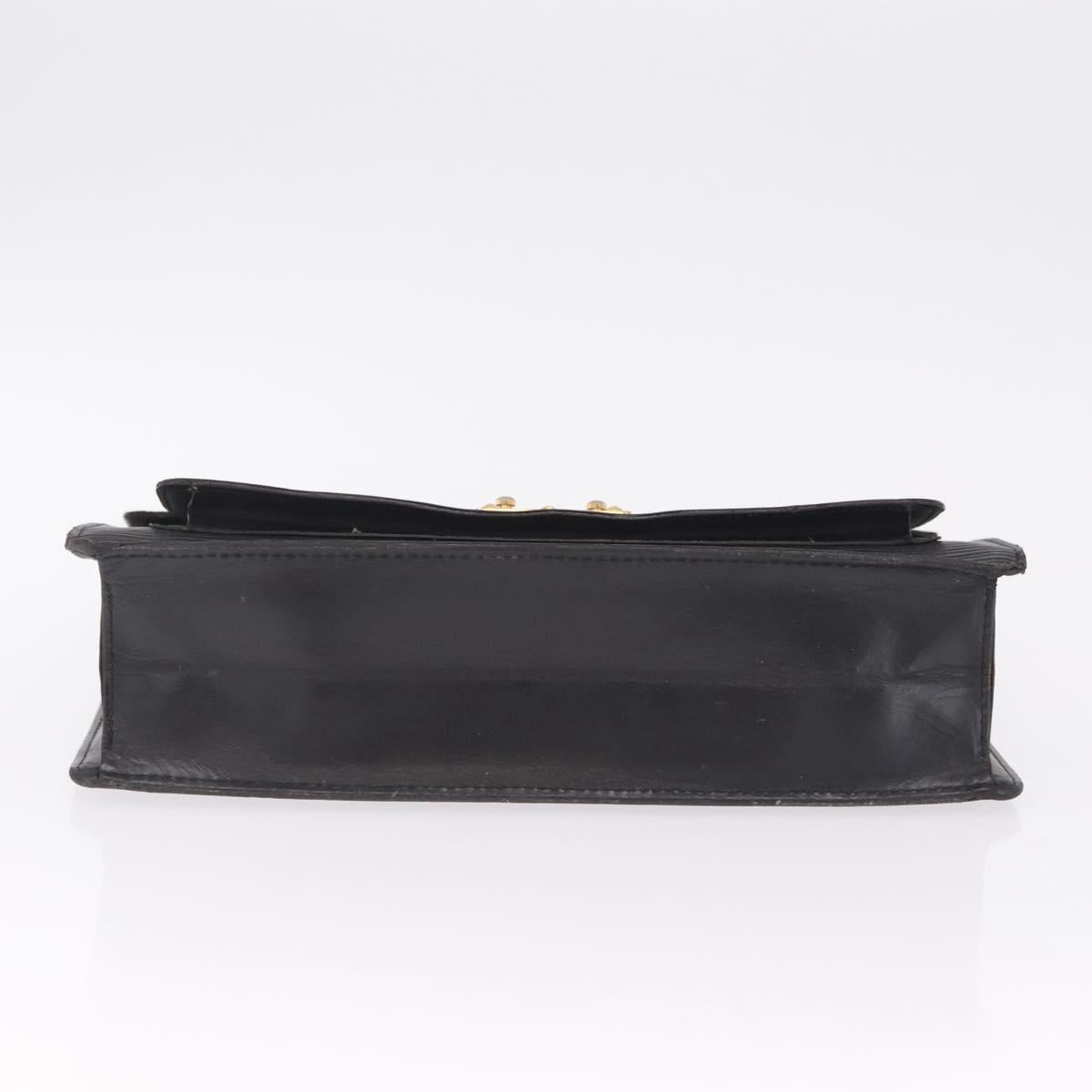LOUIS VUITTON Epi Monceau28 Hand Bag Black M52122 LV Auth ka6985