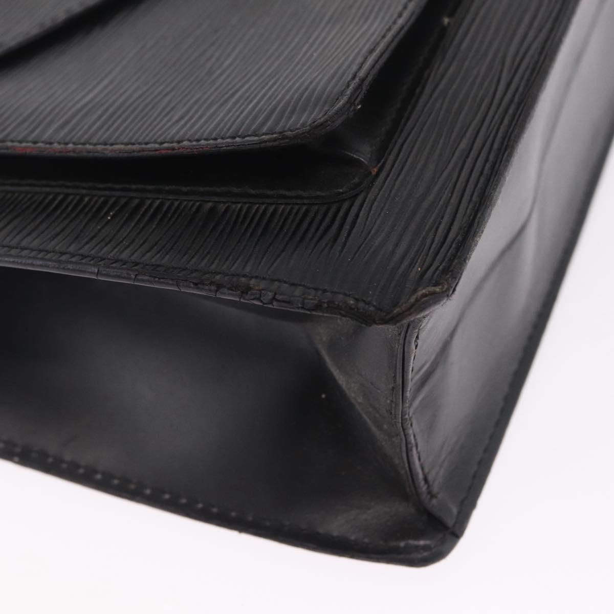 LOUIS VUITTON Epi Monceau28 Hand Bag Black M52122 LV Auth ka6985