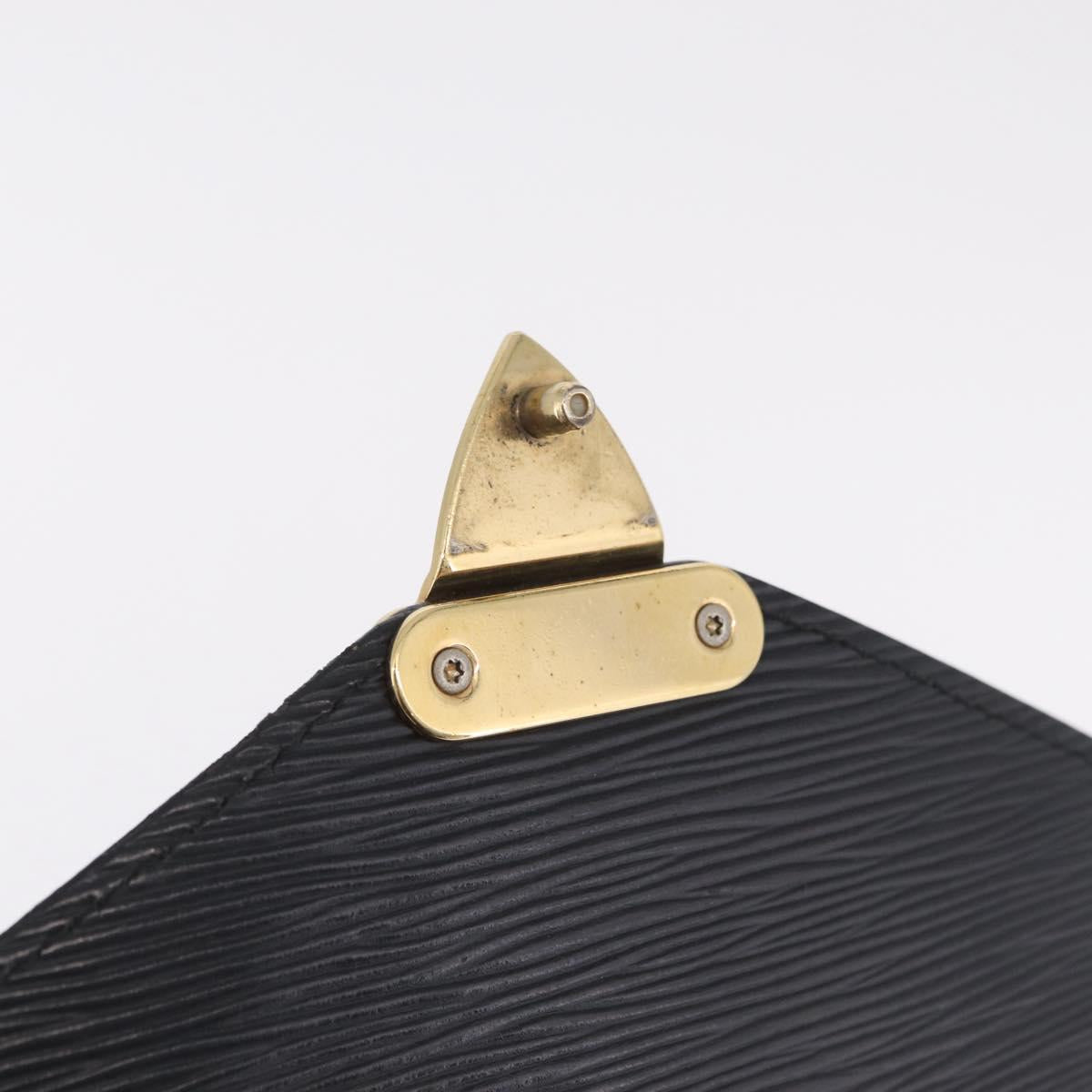 LOUIS VUITTON Epi Monceau28 Hand Bag Black M52122 LV Auth ka6985