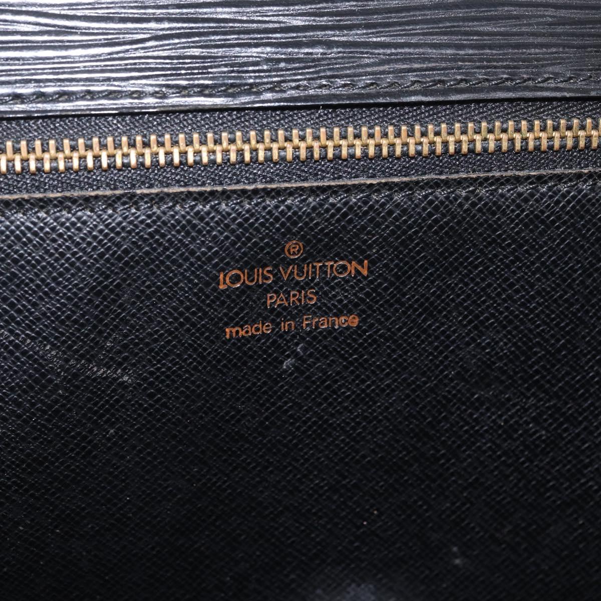 LOUIS VUITTON Epi Monceau28 Hand Bag Black M52122 LV Auth ka6985