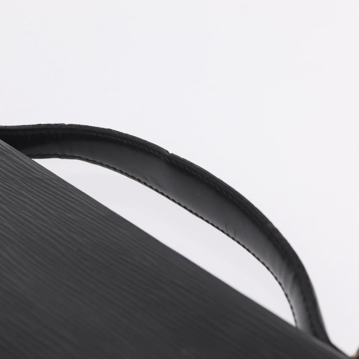 LOUIS VUITTON Epi Monceau28 Hand Bag Black M52122 LV Auth ka6985