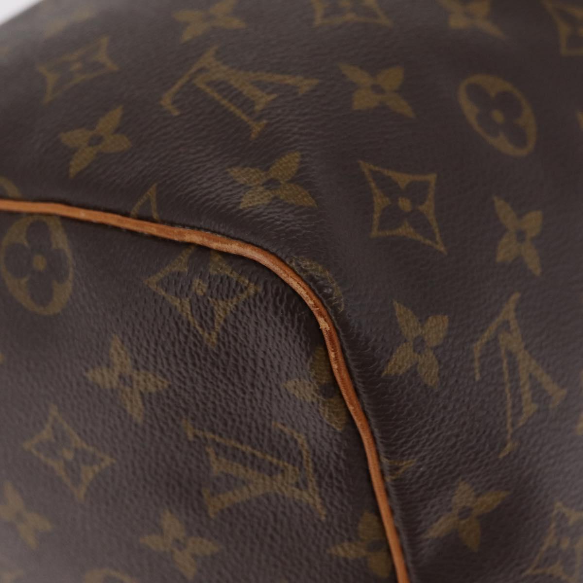 LOUIS VUITTON Monogram Speedy 30 Hand Bag M41526 LV Auth ka6994A