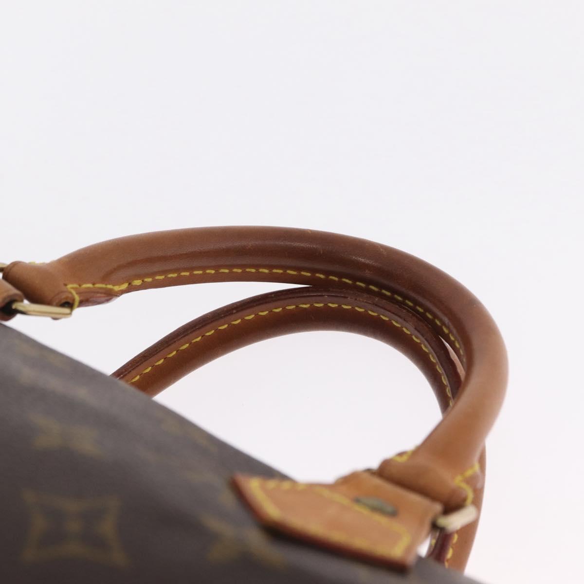 LOUIS VUITTON Monogram Speedy 30 Hand Bag M41526 LV Auth ka6994A