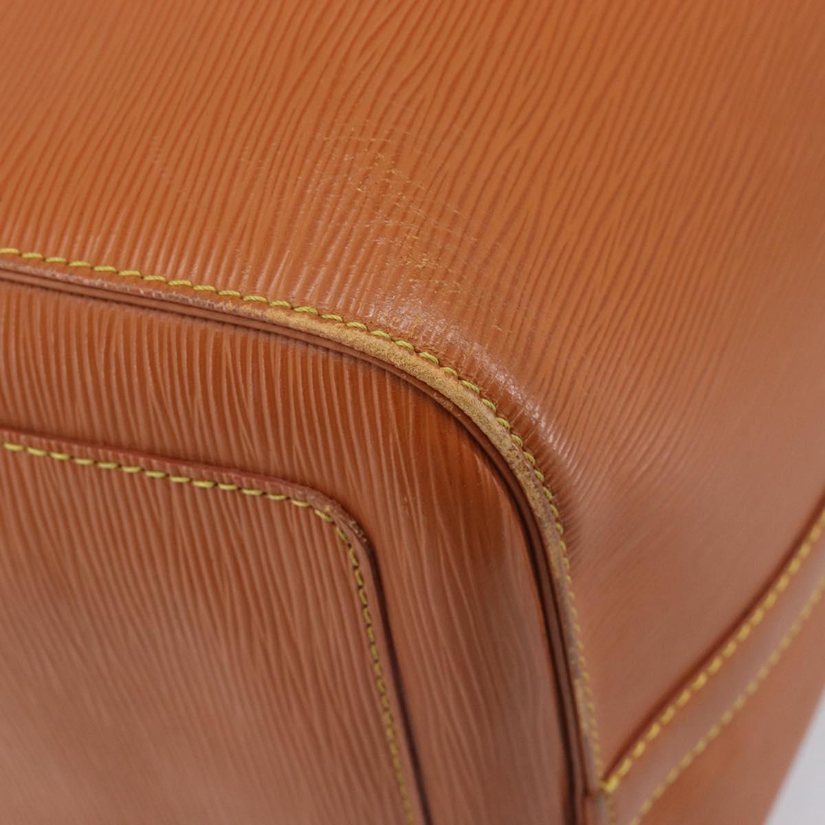 LOUIS VUITTON Epi Keepall 50 Boston Bag Zipangu Gold M42968 LV Auth ka6996