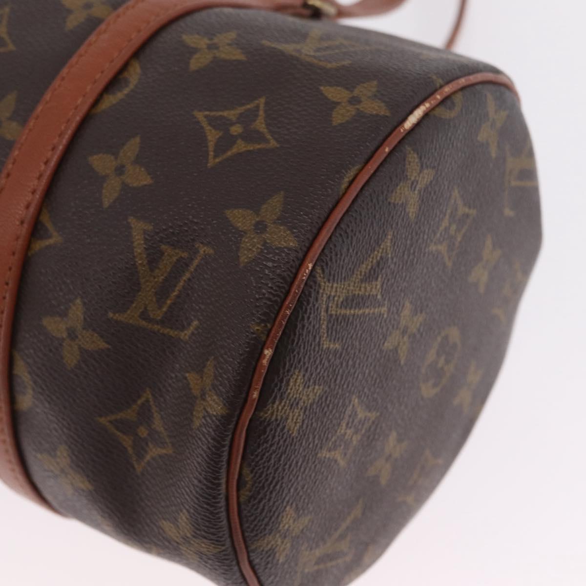 LOUIS VUITTON Monogram Papillon 30 Hand Bag M51365 LV Auth ka6999