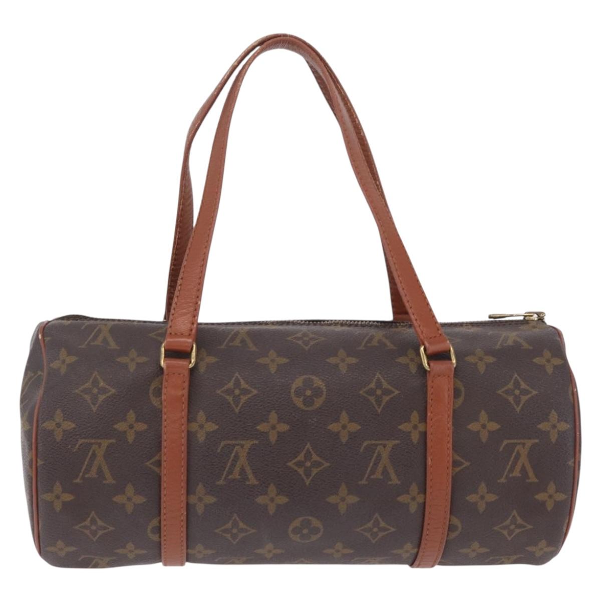 LOUIS VUITTON Monogram Papillon 30 Hand Bag M51365 LV Auth ka6999