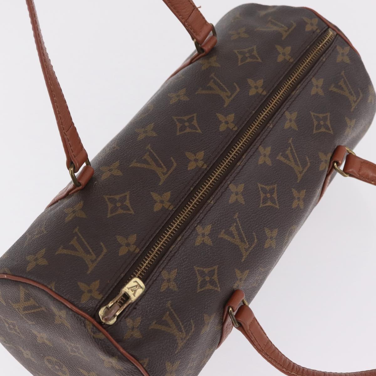 LOUIS VUITTON Monogram Papillon 30 Hand Bag M51365 LV Auth ka6999