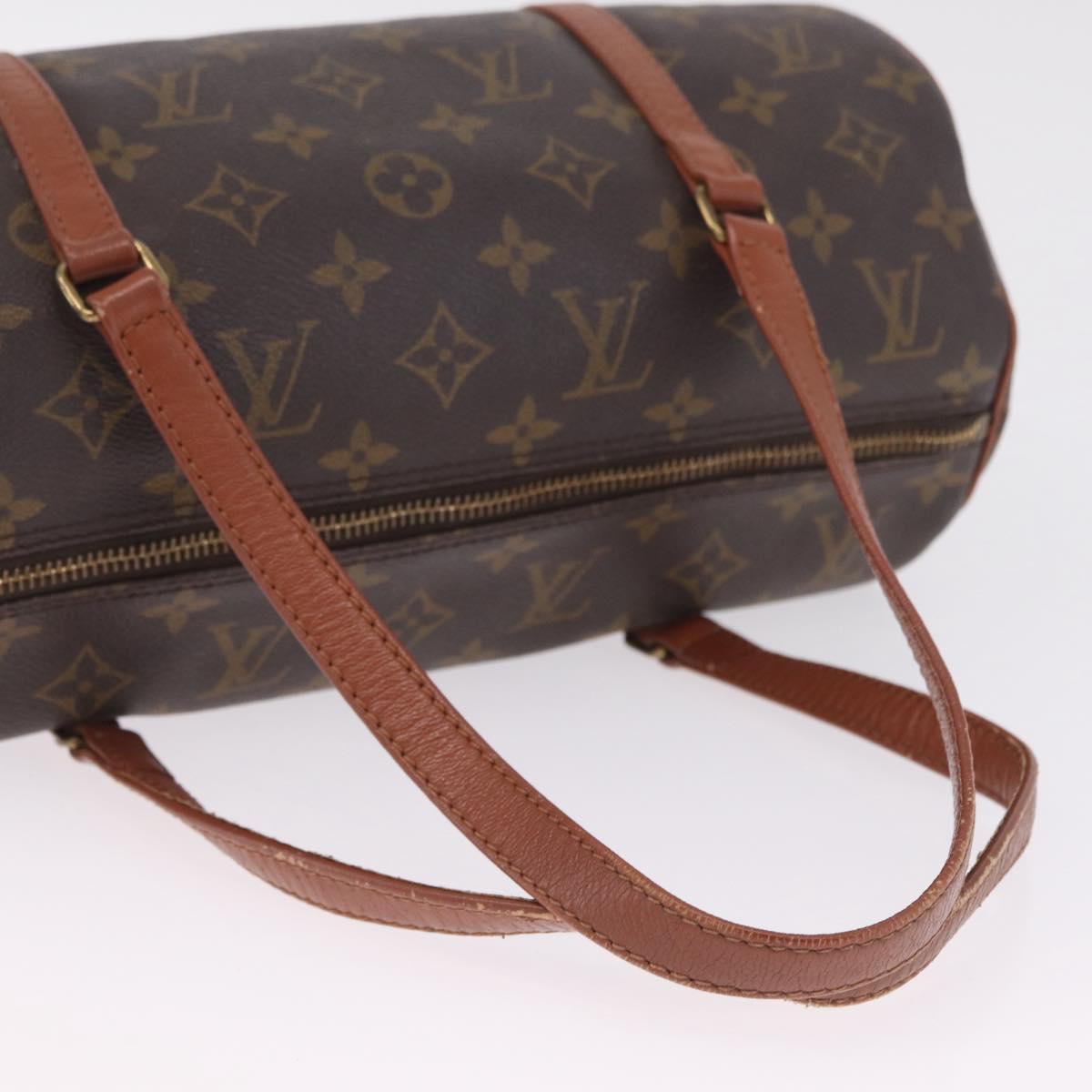 LOUIS VUITTON Monogram Papillon 30 Hand Bag M51365 LV Auth ka6999