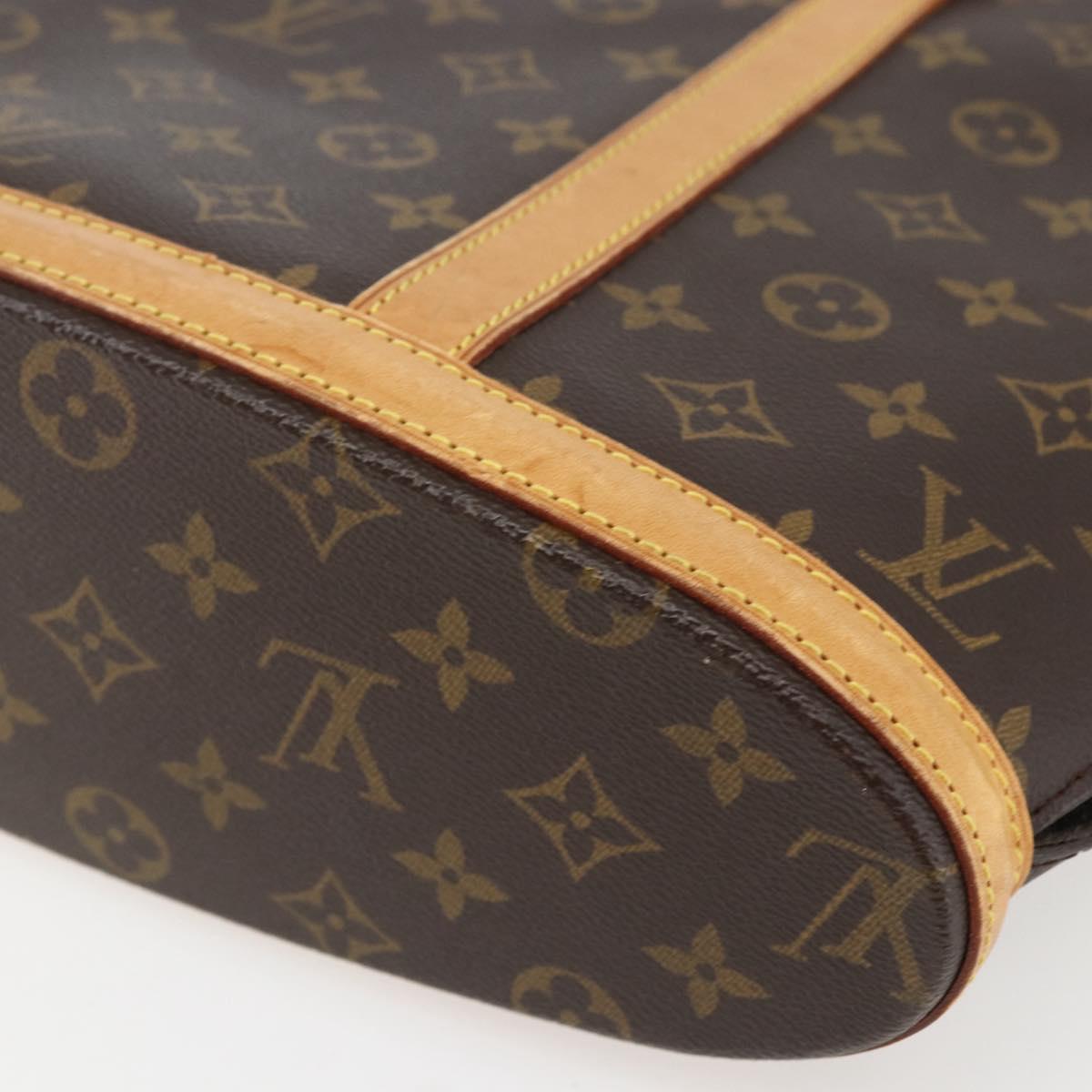 LOUIS VUITTON Monogram Babylone Tote Bag M51102 LV Auth ka700