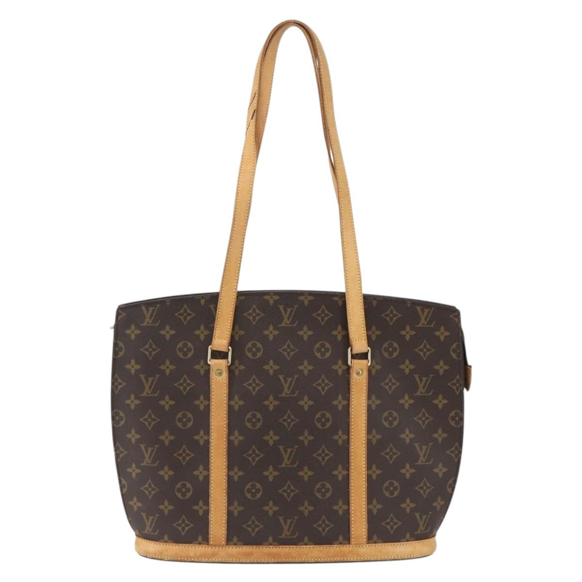 LOUIS VUITTON Monogram Babylone Tote Bag M51102 LV Auth ka700