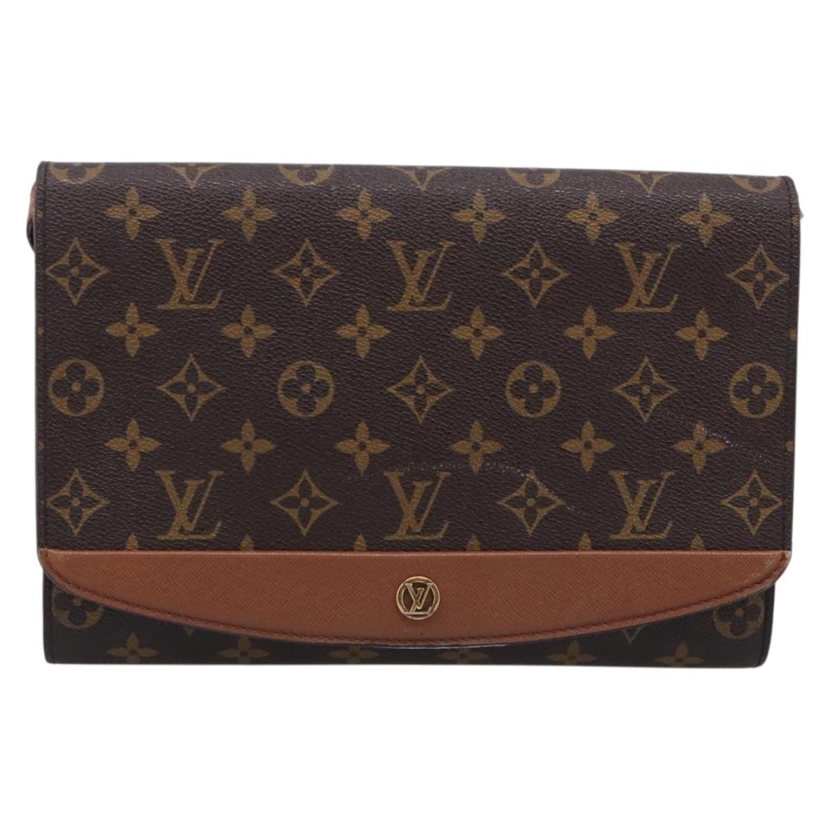LOUIS VUITTON Monogram Bordeaux 27 Shoulder Bag M51797 LV Auth ka7001