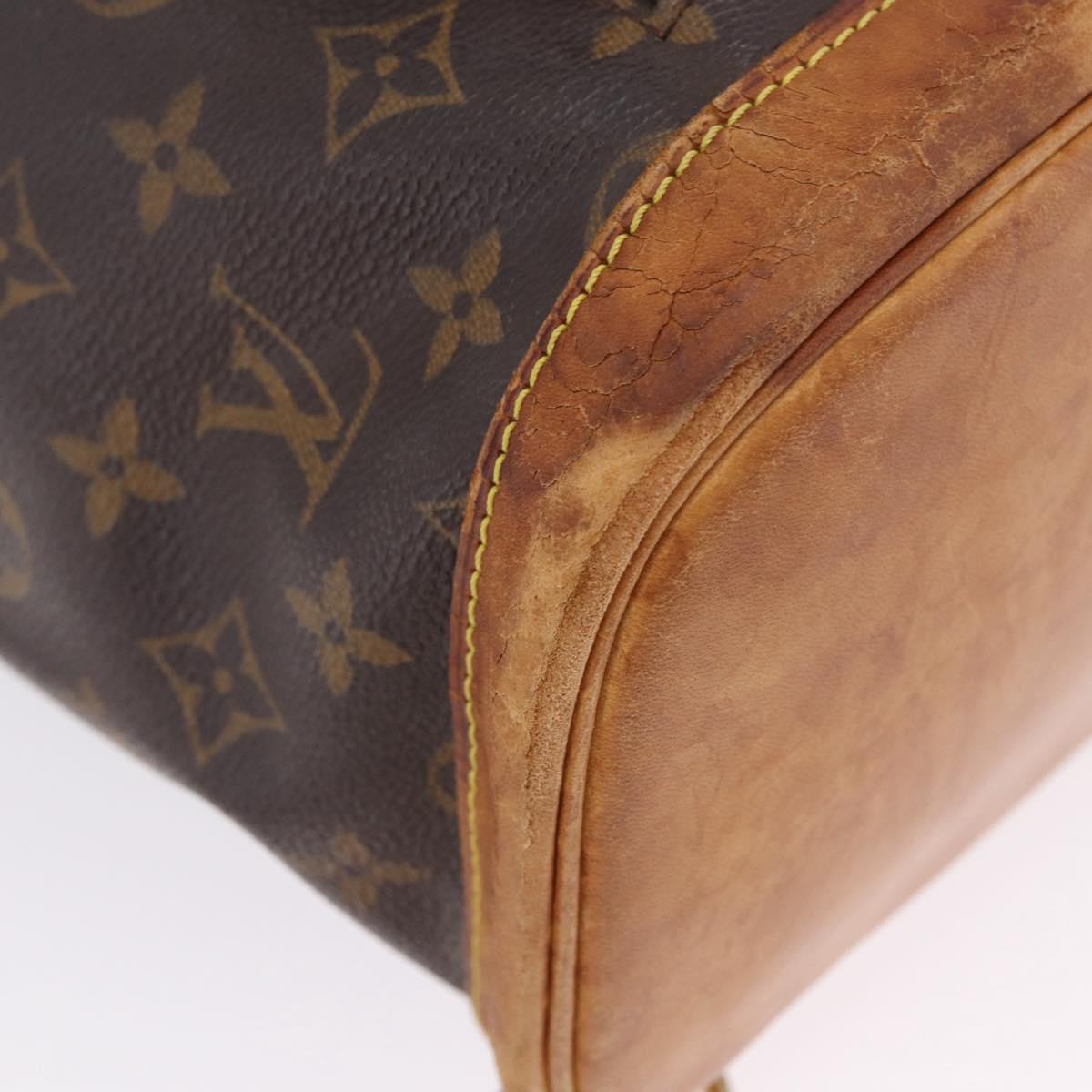 LOUIS VUITTON Monogram Montsouris GM Backpack M51135 LV Auth ka7004