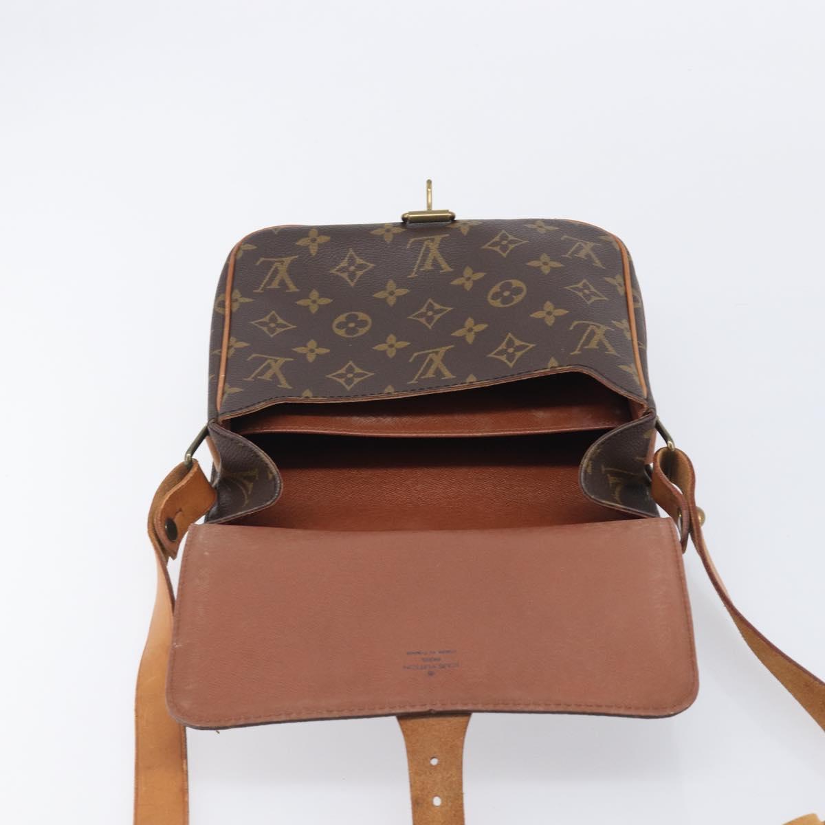 LOUIS VUITTON Monogram Cartouchiere MM Shoulder Bag M51253 LV Auth ka7007