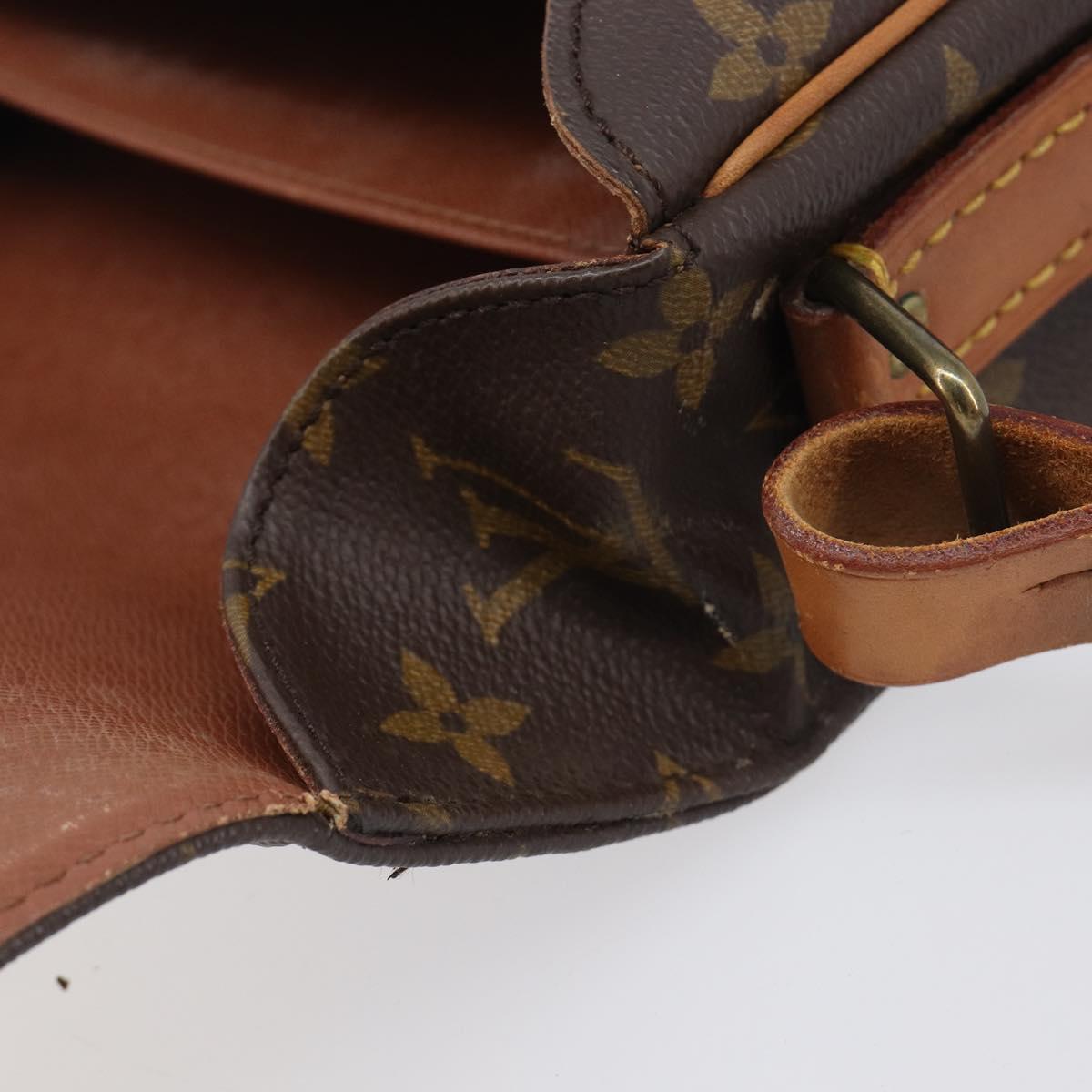 LOUIS VUITTON Monogram Cartouchiere MM Shoulder Bag M51253 LV Auth ka7007