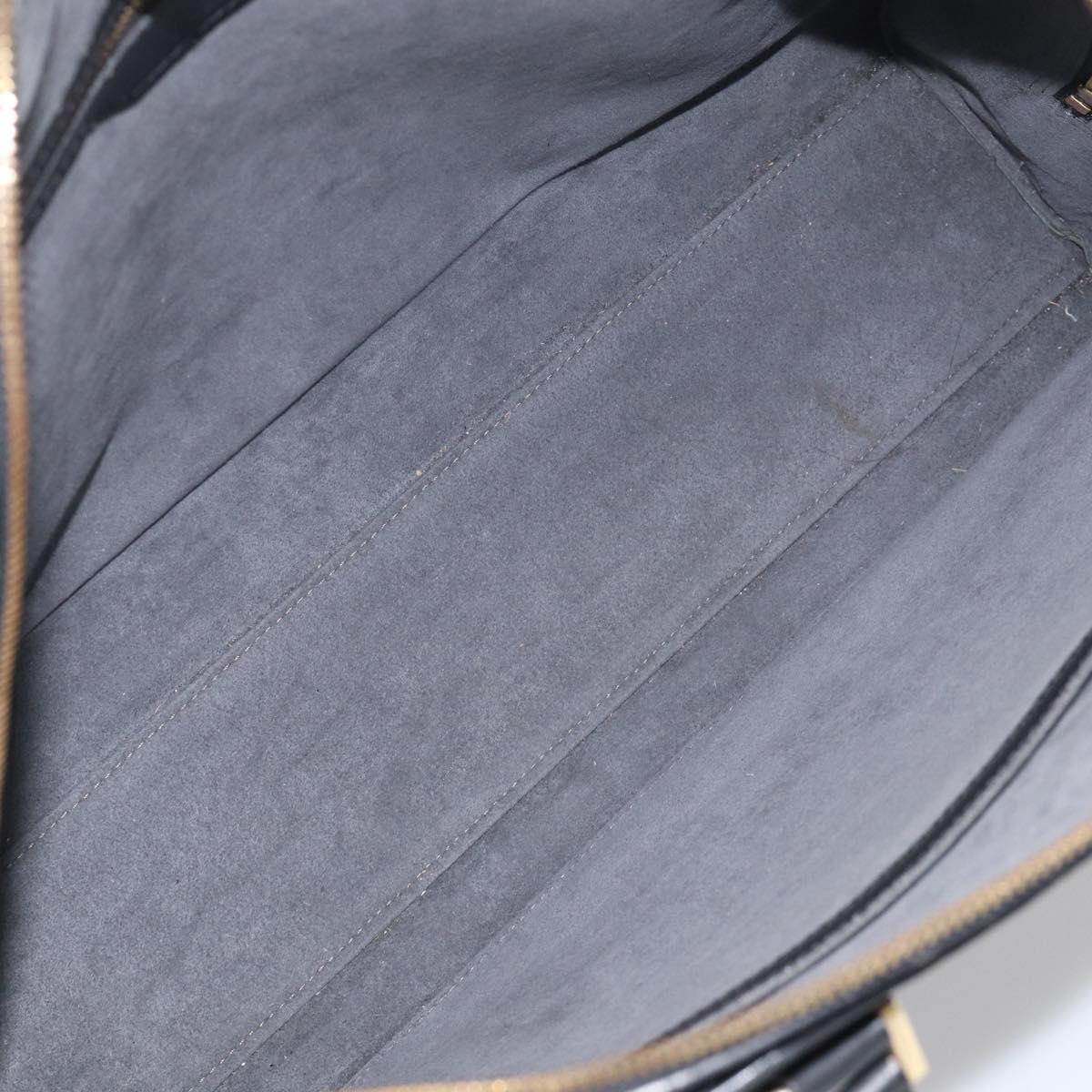 LOUIS VUITTON Epi Sorbonne Business Bag Black M54512 LV Auth ka7009