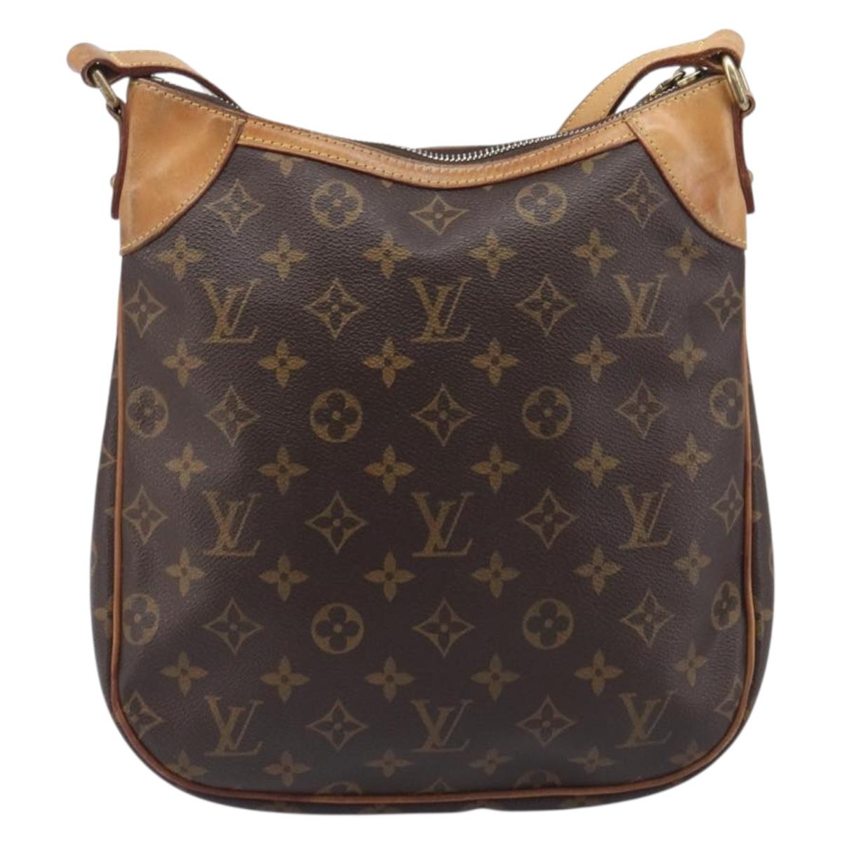 LOUIS VUITTON Monogram Odeon PM Shoulder Bag M56390 LV Auth ka7016A