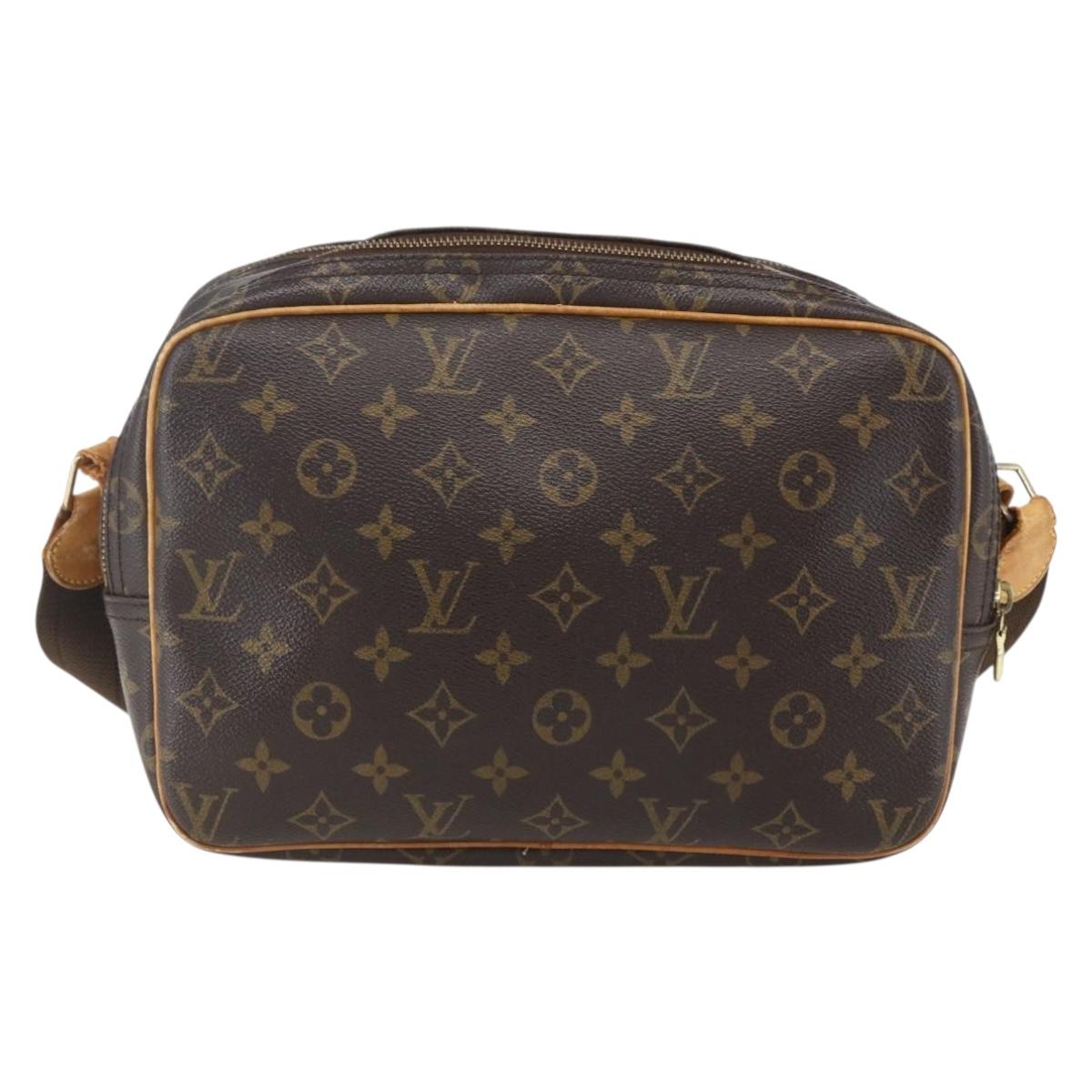 LOUIS VUITTON Monogram Reporter PM Shoulder Bag M45254 LV Auth ka702