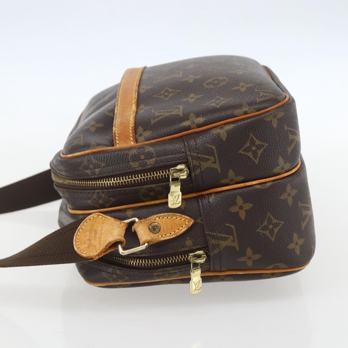 LOUIS VUITTON Monogram Reporter PM Shoulder Bag M45254 LV Auth ka702
