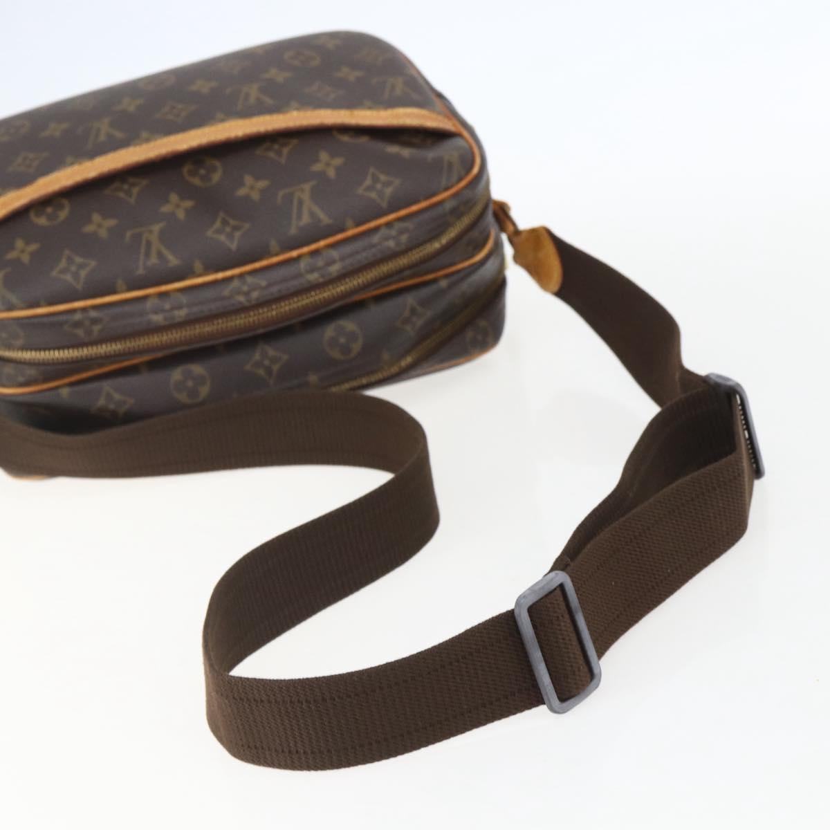 LOUIS VUITTON Monogram Reporter PM Shoulder Bag M45254 LV Auth ka702