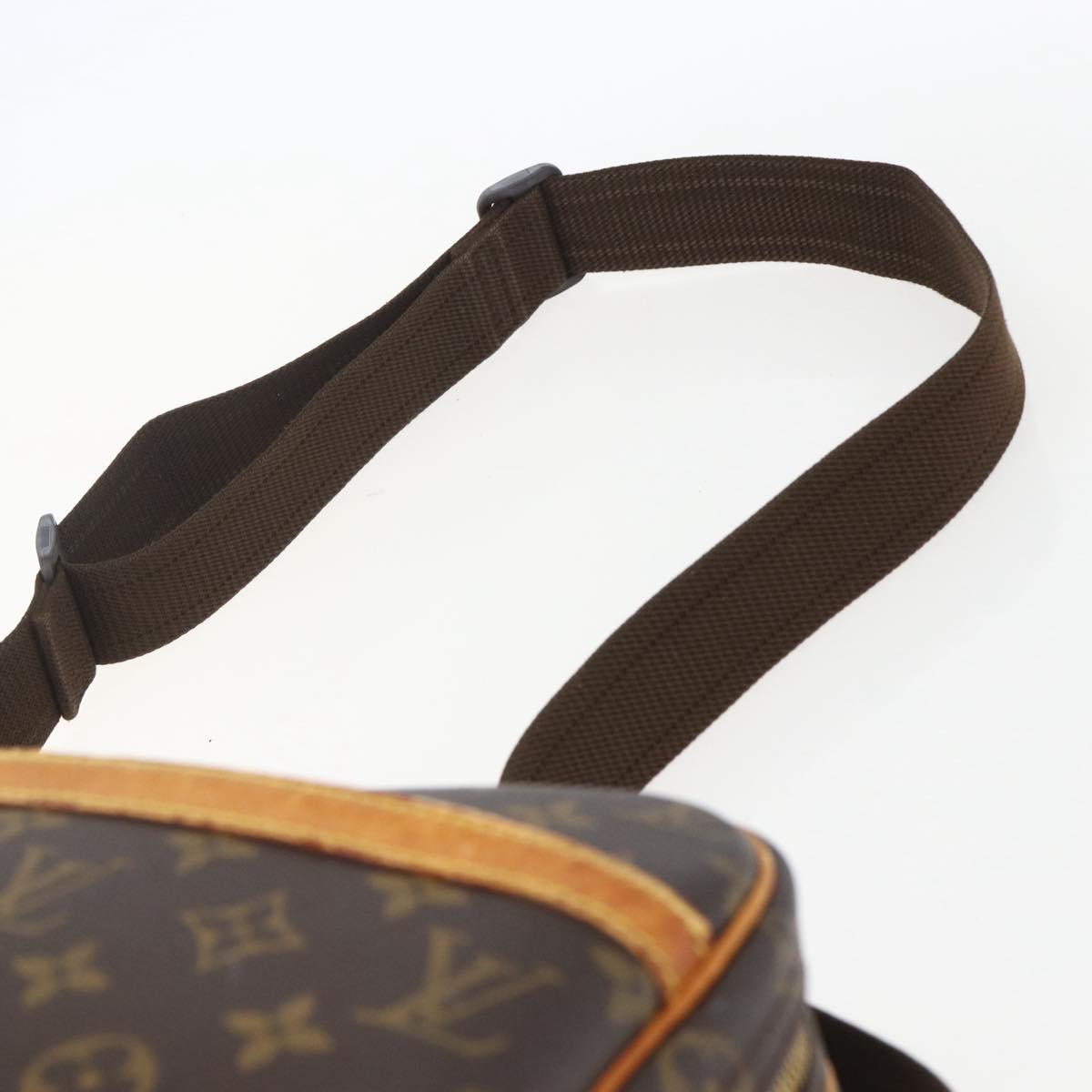 LOUIS VUITTON Monogram Reporter PM Shoulder Bag M45254 LV Auth ka702