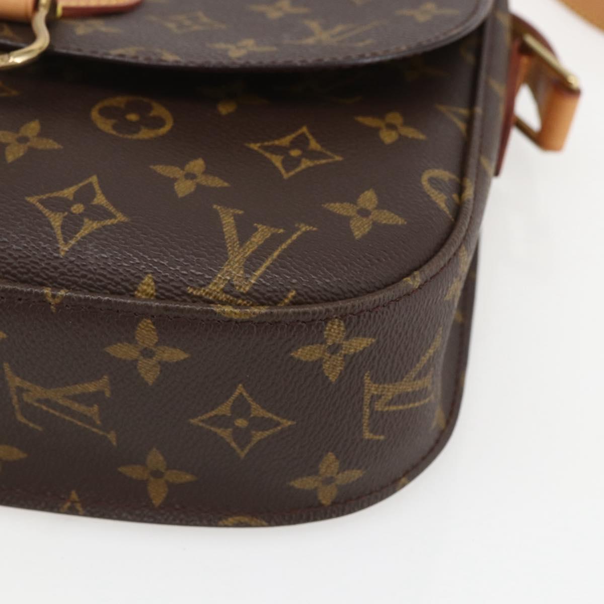 LOUIS VUITTON Monogram Saint Cloud GM Shoulder Bag M51242 LV Auth ka704