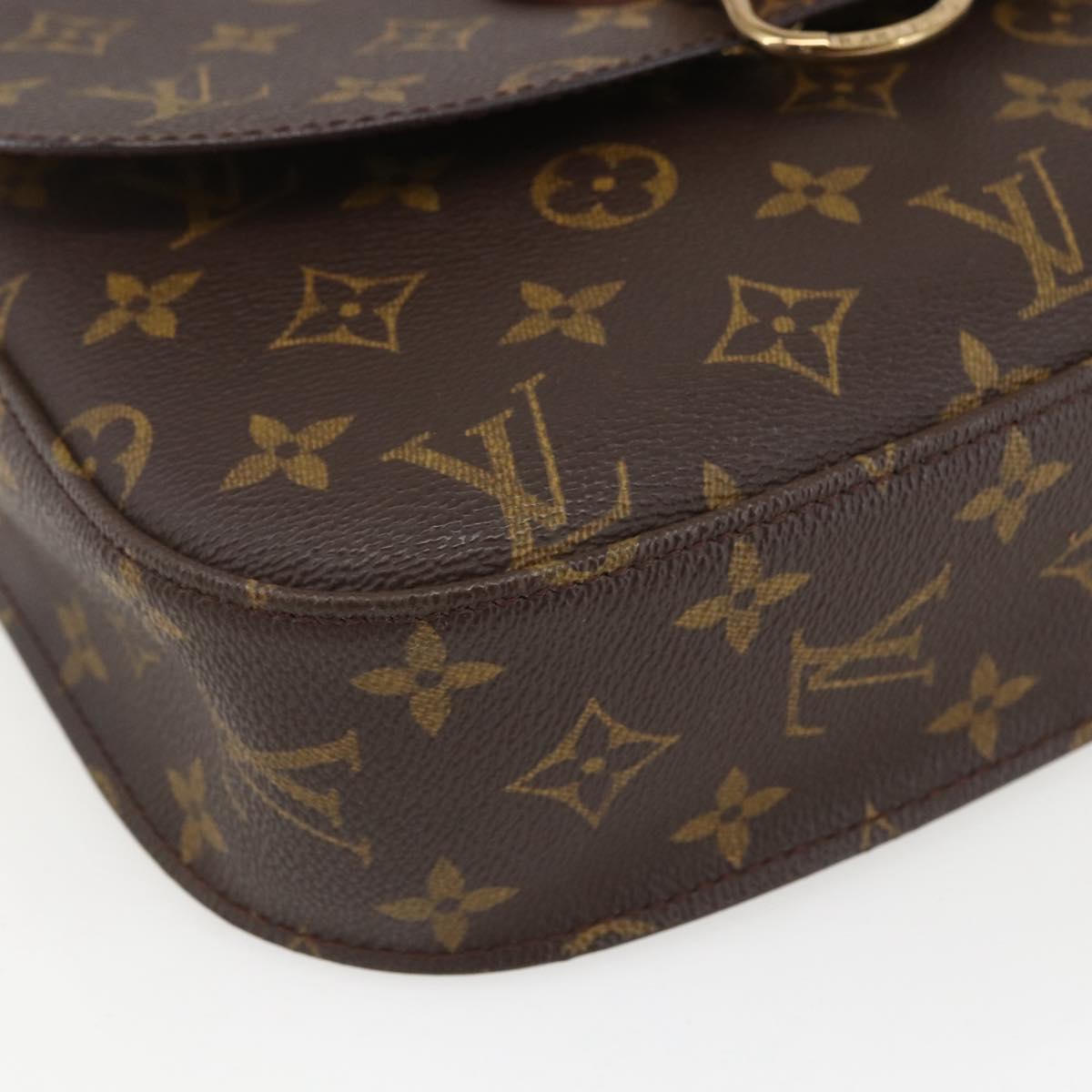 LOUIS VUITTON Monogram Saint Cloud GM Shoulder Bag M51242 LV Auth ka704
