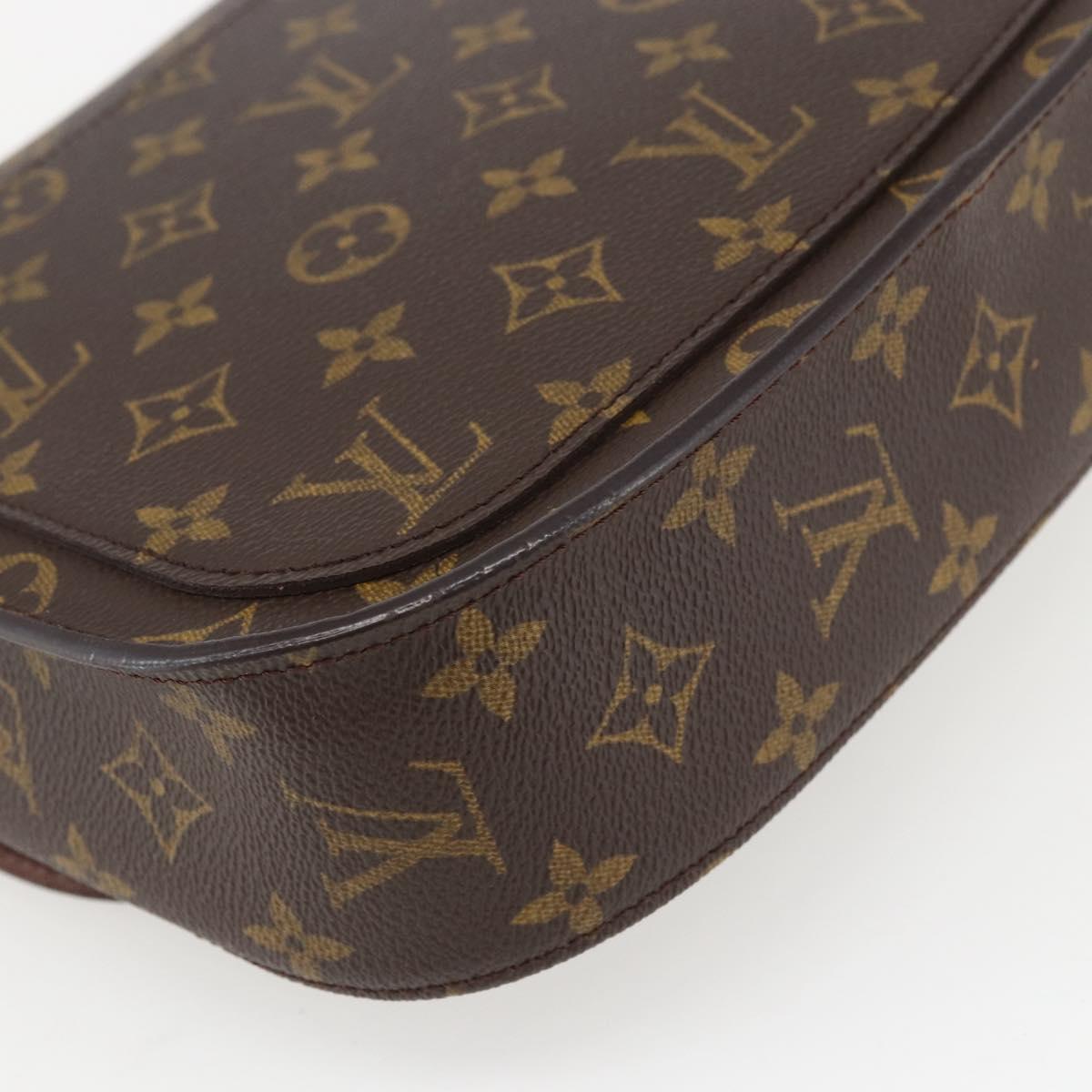 LOUIS VUITTON Monogram Saint Cloud GM Shoulder Bag M51242 LV Auth ka704