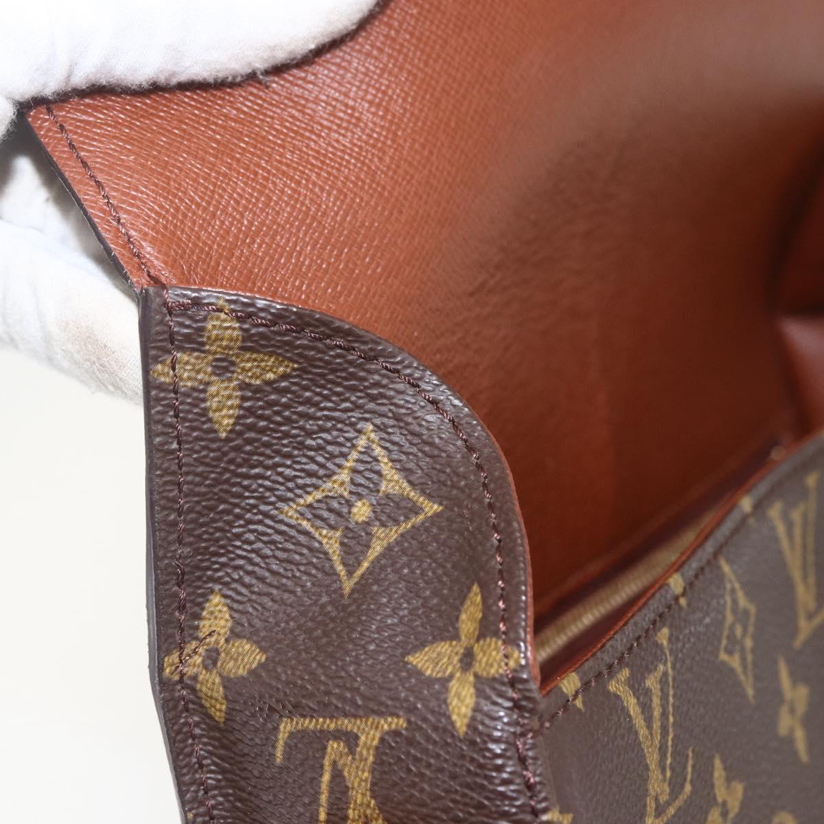 LOUIS VUITTON Monogram Saint Cloud GM Shoulder Bag M51242 LV Auth ka704