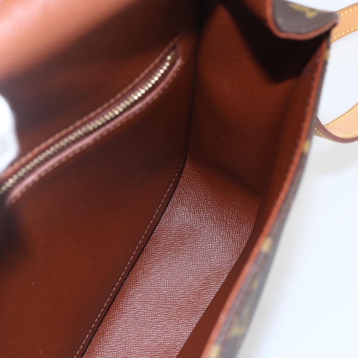 LOUIS VUITTON Monogram Saint Cloud GM Shoulder Bag M51242 LV Auth ka704